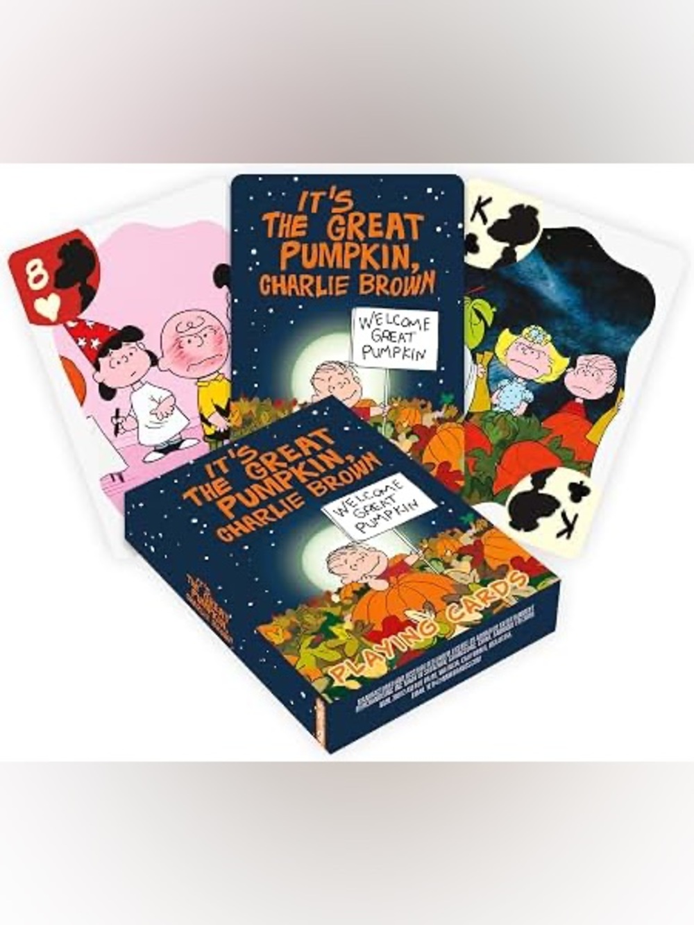 🃏2 for $15:  It’s The Great Pumpkin Charlie Brown Deck of Playing Cards